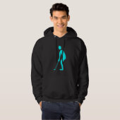 Putting - Cyan Hoodie (Vorne ganz)