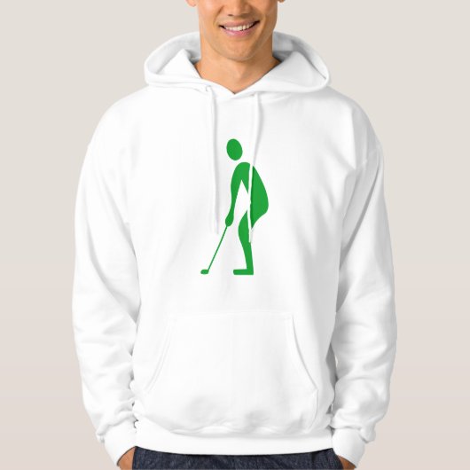 Putting - Grass Green Hoodie (Vorderseite)