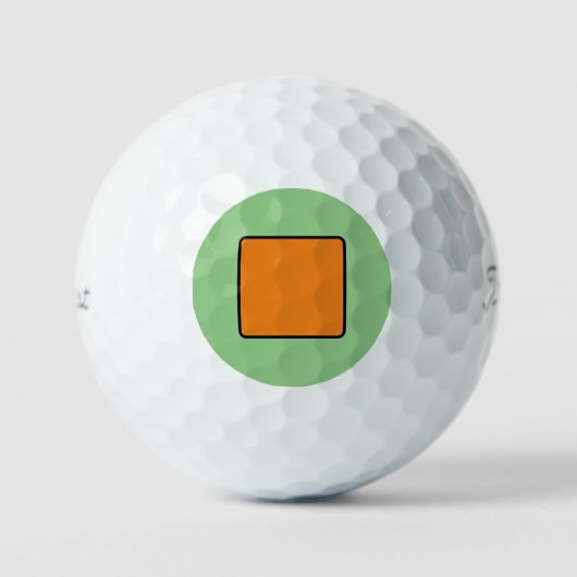 Putting Green Golf Balls 12 Pack Golfball (Vorderseite)