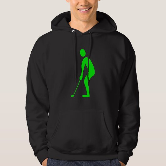 Putting - Green Hoodie (Vorderseite)