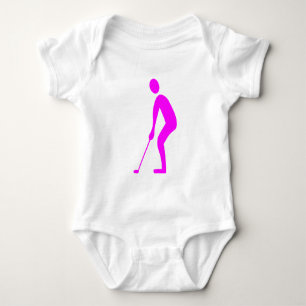 Putting - Magenta Baby Strampler