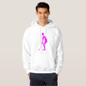 Putting - Magenta Hoodie (Vorne ganz)