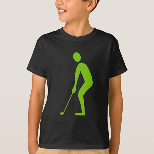 Putting - Martian Green T-Shirt (Vorderseite)