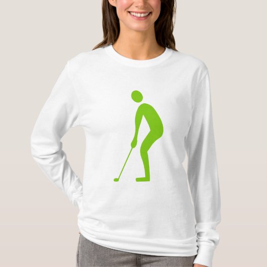 Putting - Martian Green T-Shirt (Vorderseite)