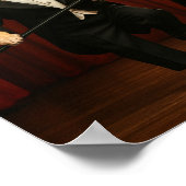 "Putting On The Ritz" Poster (Ecke)