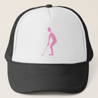 Putting - Pink Truckerkappe