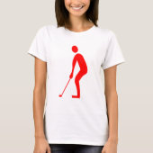 Putting - Red T-Shirt (Vorderseite)