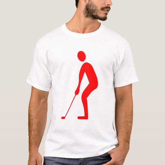 Putting - Red T-Shirt (Vorderseite)