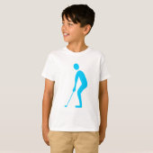 Putting - Sky Blue T-Shirt (Vorne ganz)