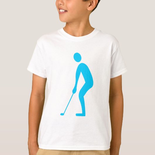 Putting - Sky Blue T-Shirt (Vorderseite)
