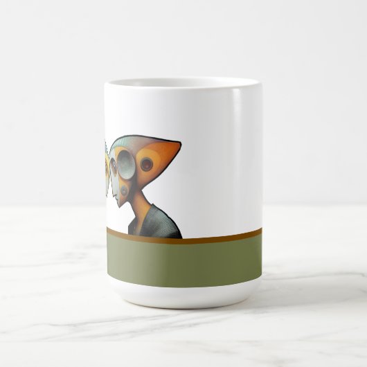 Putting their heads together kaffeetasse (Mittel)