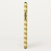 Putty Cream Neutral Chevrons Case-Mate iPhone Hülle (Hinten/Rechts)