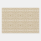 Putty Neutral Zebra Geschenkpapier Set (Vorderseite 2)