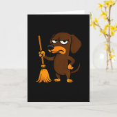 Putzen heißt einfach, Sachen an weniger offensicht Karte (Gelbe Blume)