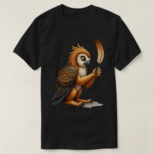 Putzender Greif T-Shirt (Design vorne)