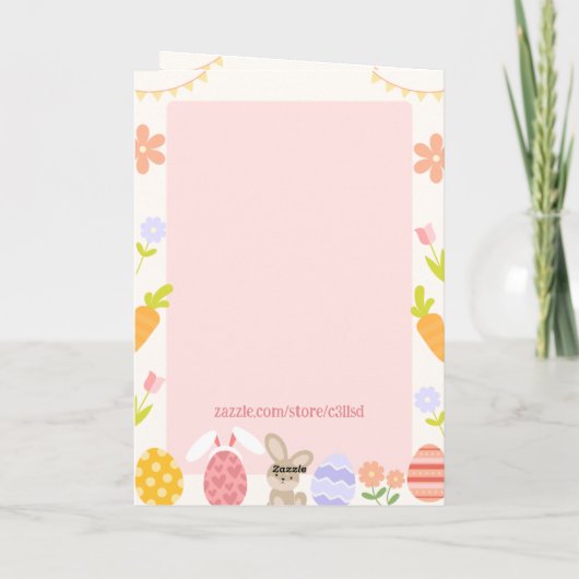 Putzfect Ragdoll Cat Bunny Oaster Karte (Rückseite)