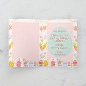 Putzfect Ragdoll Cat Bunny Oaster Karte (Innenseite)