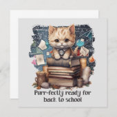 putzfertig für die Rückkehr zur Schule (Vorne/Hinten)