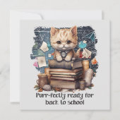 putzfertig für die Rückkehr zur Schule (Vorderseite)