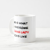 Putzfrau, phantastisch kaffeetasse (Vorderseite Links)