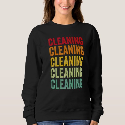 Putzfreak Regenbogen Sweatshirt (Vorderseite)