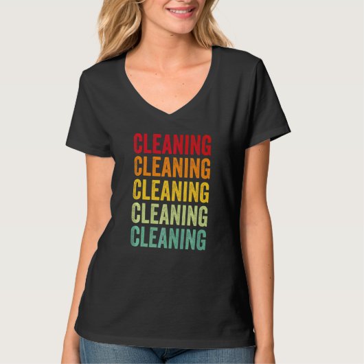 Putzfreak Regenbogen T-Shirt (Vorderseite)