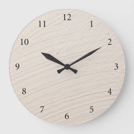 Putzhintergrund Große Wanduhr (Vorderseite)