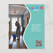 Putzposter STUDIO Plakat Flyer (Hinten)