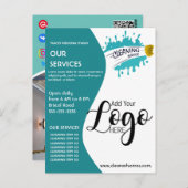 Putzposter STUDIO Plakat Flyer Postca Postkarte (Vorne/Hinten)