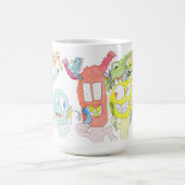 Putzt eure Zähne, kleine Monster! Kaffeetasse (Mittel)