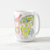 Putzt eure Zähne, kleine Monster! Kaffeetasse (VorderseiteRechts)