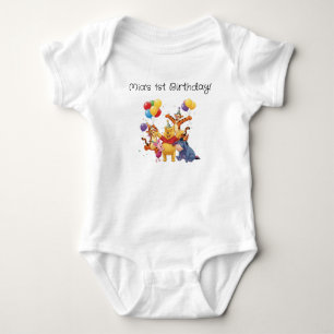Puuh-Bär und die Bande Geburtstag Baby Strampler
