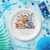 Puuh & Freunde Pastell Pappteller (Party)