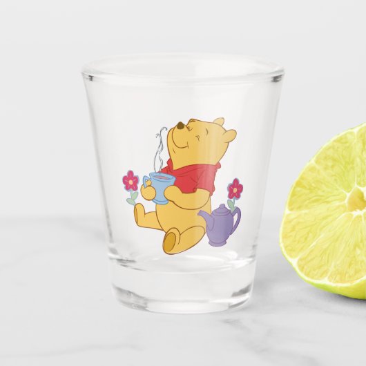 Puuh Schnapsglas (Vorderseite)