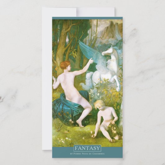 Puvis de Chavannes Fantasy CC0110 Fine Art Card (Vorderseite)