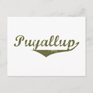 Puyallup-Revolution in Shirts Postkarte