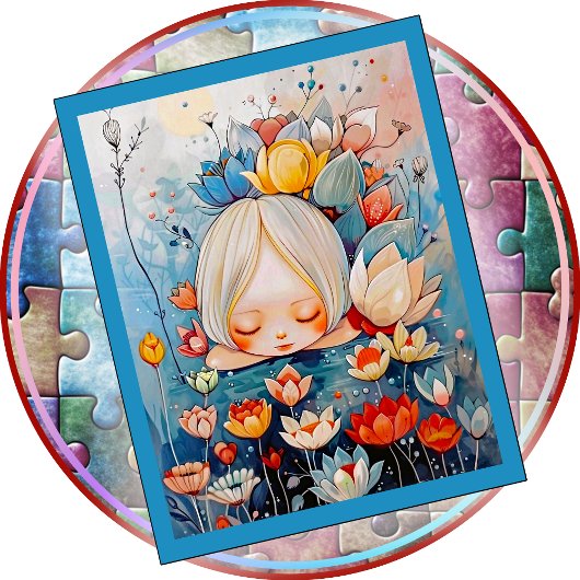 PUZZEL - Alle schönen Blumen (Kindgröße) Puzzle
