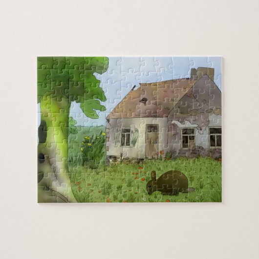 Puzzel das Alte Haus Puzzle (Horizontal)