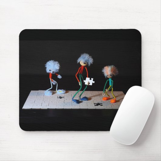 Puzzel humor met de Fubby's. Mousepad (Mit Mouse)