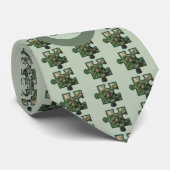 Puzzel mit Monogramm Krawatte (Gerollt)