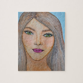 Puzzel unieke style tekening puzzle