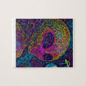 Puzzle #002 der künstlerischen Alien (Horizontal)