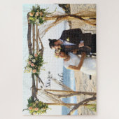 Puzzle 1014 PC mit eigenen Namen und Hochzeitsdatu (Vertikal)