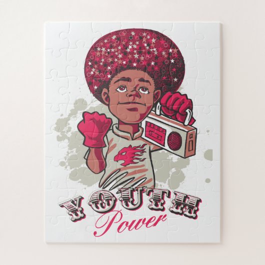 Puzzle, 16" x 20", 56 Oversized Pieces – YOUTH Puzzle (Vertikal)