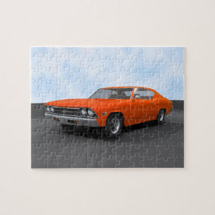 Puzzle: 1969 Chevelle SS: Orange Finish Puzzle