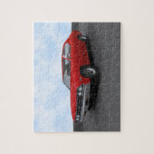 Puzzle:1969 Chevelle SS: Roter Finish Puzzle (Vertikal)