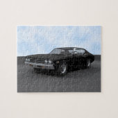 Puzzle:1969 Chevelle SS: Schwarzer Finish Puzzle (Horizontal)