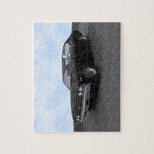 Puzzle:1969 Chevelle SS: Schwarzer Finish Puzzle (Vertikal)