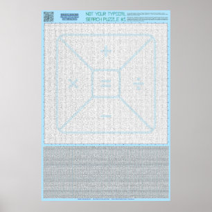 PUZZLE #1: Math Equations - Standard Poster