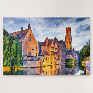 Puzzle, 20" x 30", 1014 Stück Brügge Puzzle